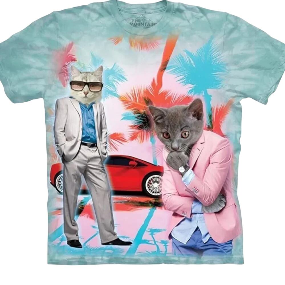 THE MOUNTAIN Miami Vice Undercover Kittens, Size Small, Gently Used Condition